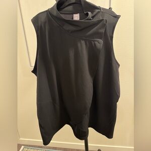 JoeFresh+ athletic top black 3X